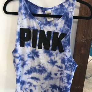 PINK Victoria’s Secret Tiedye Tank